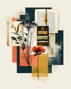 u6841439541 vintage editorial collage artwork antique books m 1700db58 5904 47f3 9460 6d971600ed2d 0